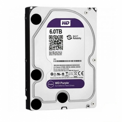 Ổ cứng 6TB WD Purple Nhập Khẩu Bảo Hành 24 Tháng