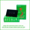 Công tắc 3 nút Bluetooth HUNONIC Mesh liên kết nhà vệ sinh thông minh màu đen