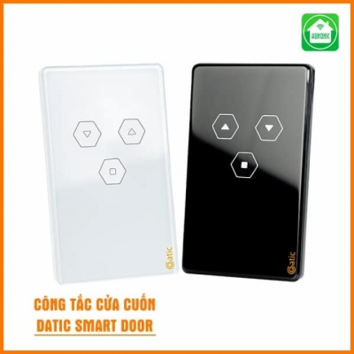 Công tắc cửa cuốn HUNONIC Datic Smart Door (đen - trắng)