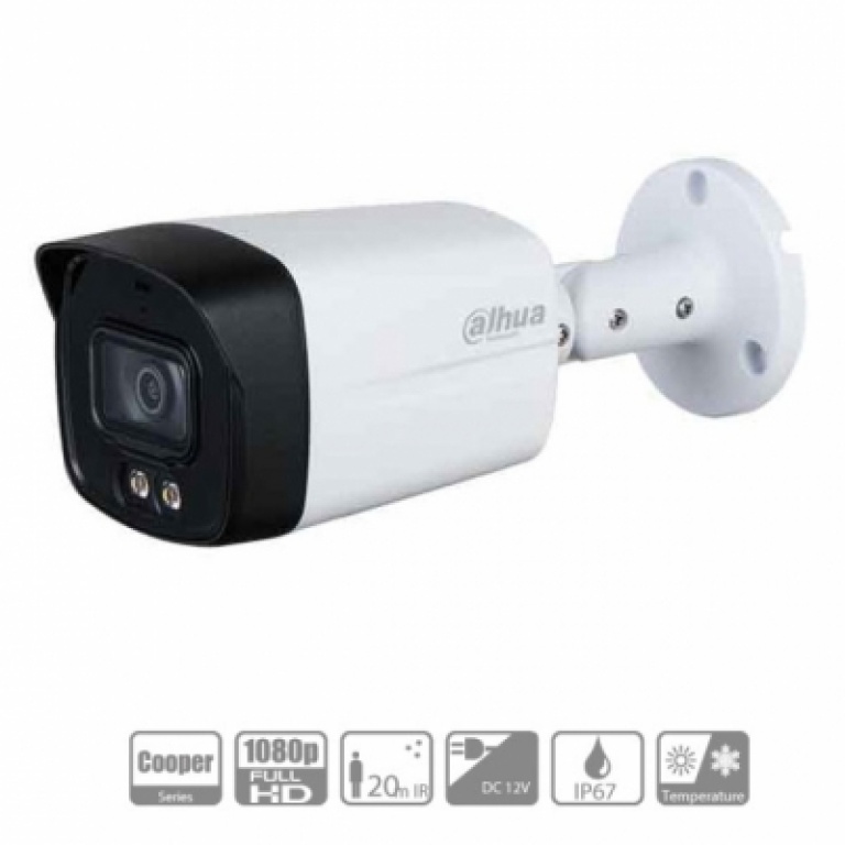 Camera Dahua DH-HAC-HFW1239TLMP-LED-S2 2.0MP Full Color